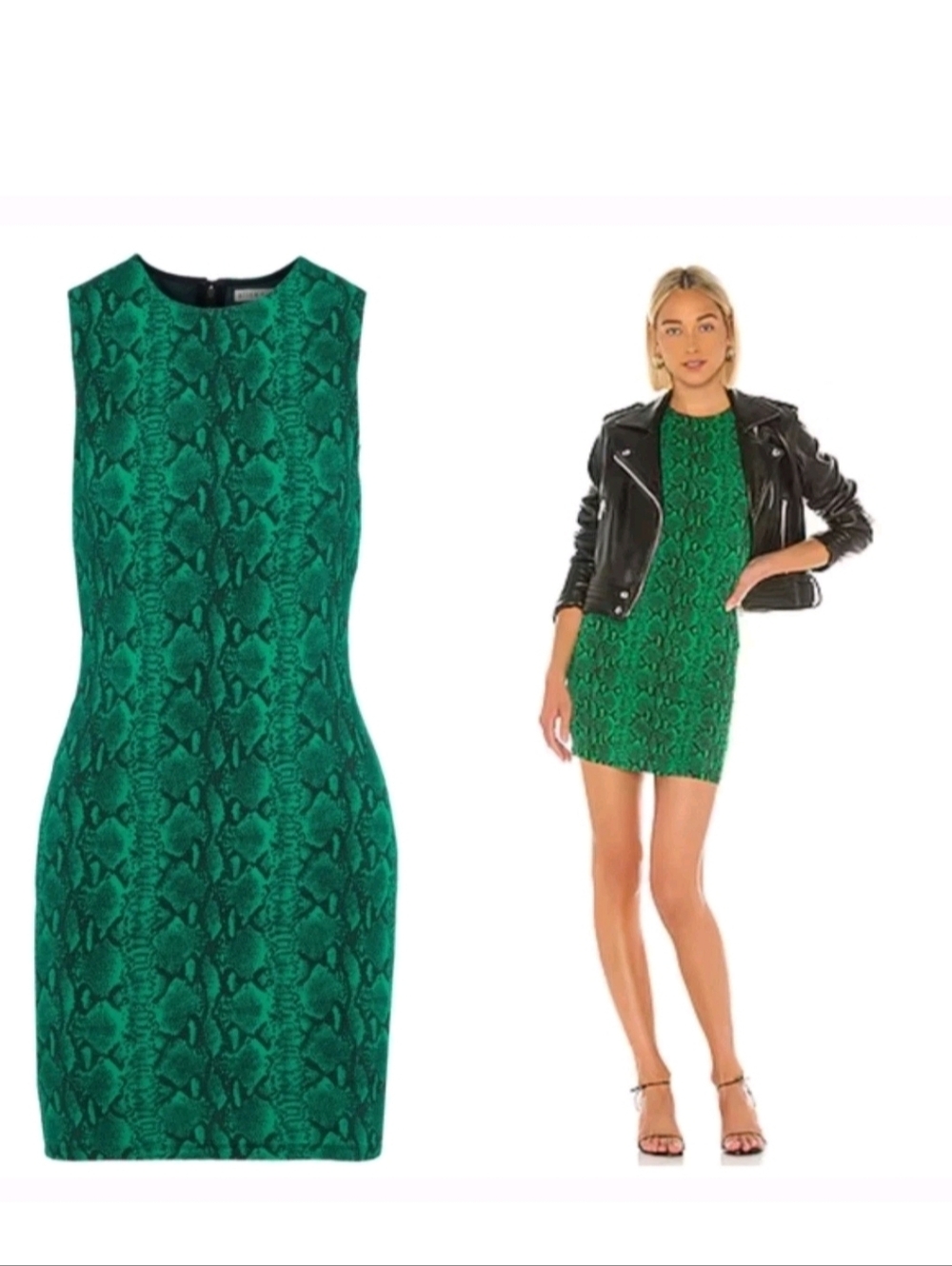 Alice + Oliva Delora Sleeveless Fitted Mini Dress Size 2